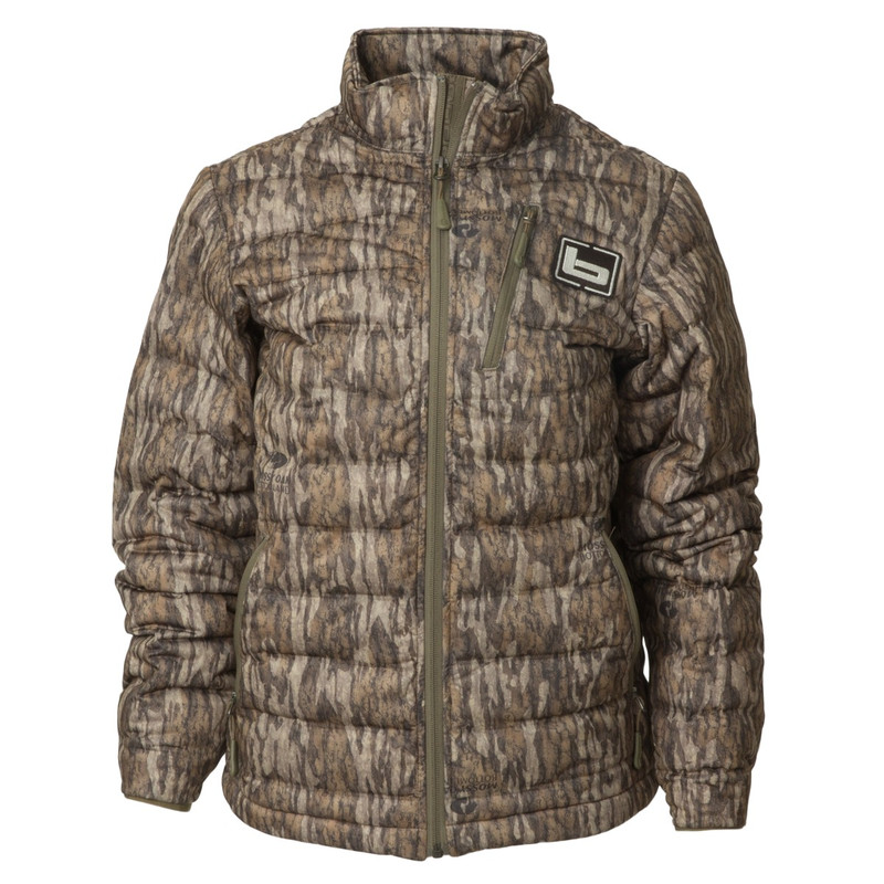 Banded Youth Nano Ultra Light Down Jacket in Mossy Oak Bottomland Color